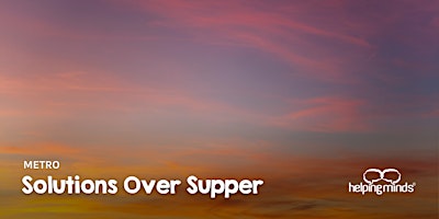 Imagem principal do evento Solutions Over Supper | Perth