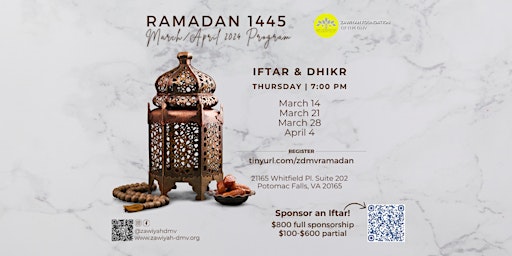 Imagem principal do evento Iftaar & Dhikr