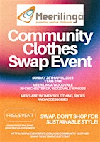 Imagem principal do evento Community Clothing Swap // Meerilinga Woodvale