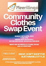 Community Clothing Swap // Meerilinga Woodvale