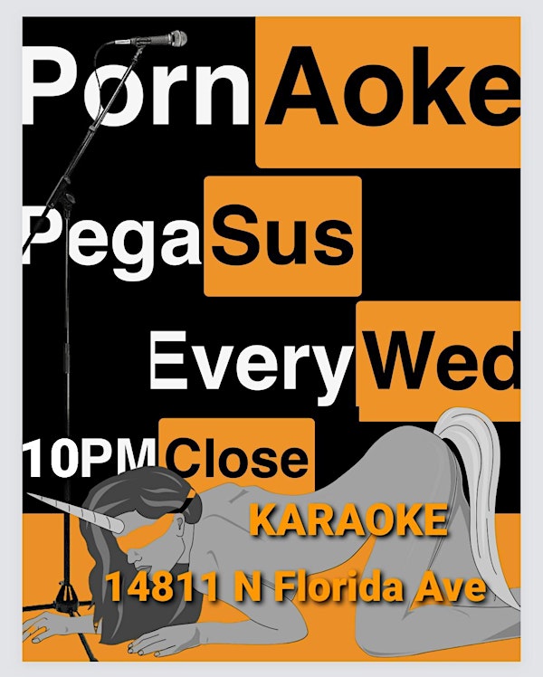 Pornaoke Wednesdays @ Pegasus Lounge