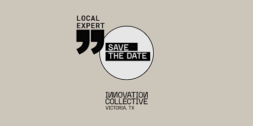 Local Expert - Save the Date primary image