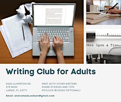 Imagem principal do evento Writers Club for Adults