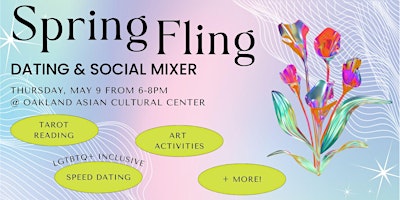 Primaire afbeelding van Spring Fling: A Dating & Social Mixer