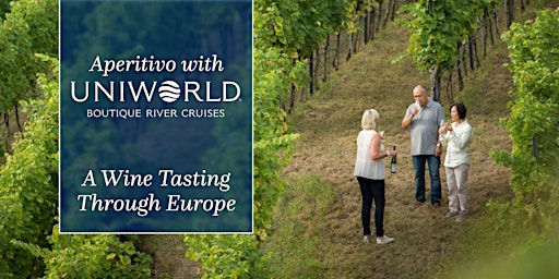 Aperitivo with Uniworld - A Wine Tasting Through Europe | Sydney City primary image