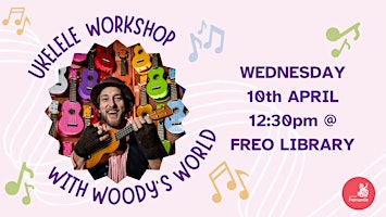 Immagine principale di Ukelele Workshop with Woody's World 