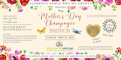 Image principale de Mother's Day Champagne Brunch 2024