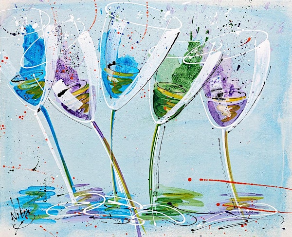 Happy Hour -  Painting Workshop with Nicky Courtman at Creative Pursuits