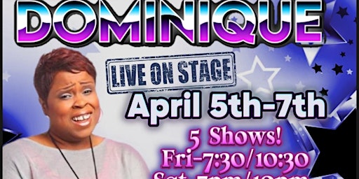 Imagen principal de Comedian Dominique Live at Uptown Comedy Corner