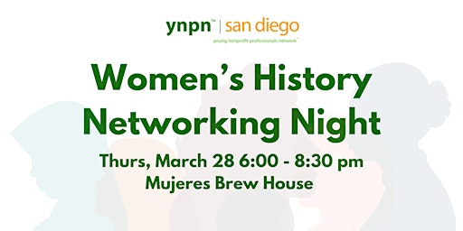 Hauptbild für Women's History Networking Night