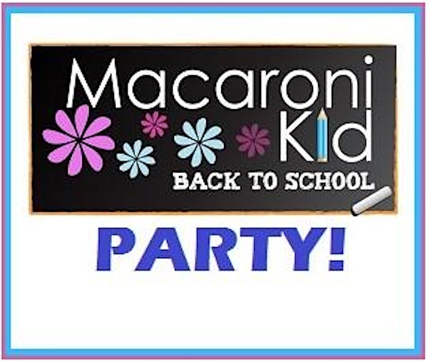 Macaroni Kid Jefferson City "Back to School" Party