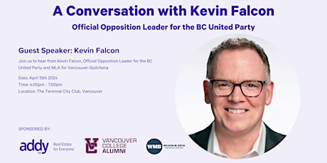 A Conversation with Kevin Falcon