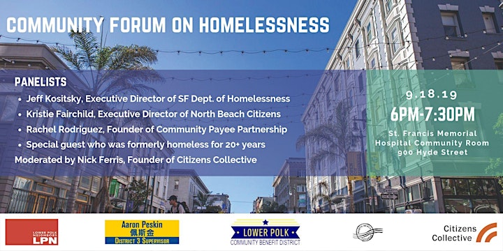 Community Forum on Homelessness image