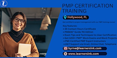 Primaire afbeelding van PMP Classroom Training Course In Hollywood, FL