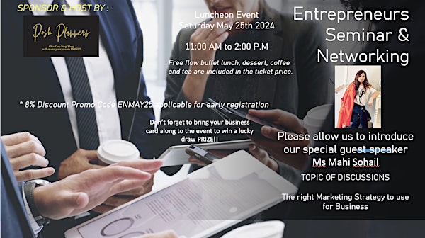 Entrepreneurs Seminar & Networking
