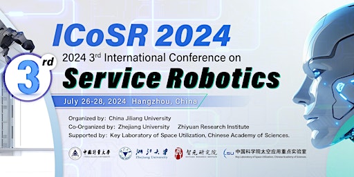 3rd International Conference on Service Robotics (ICoSR 2024)  primärbild