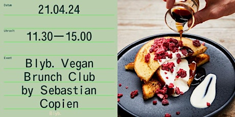 Blyb. Vegan Brunch Club by Sebastian Copien