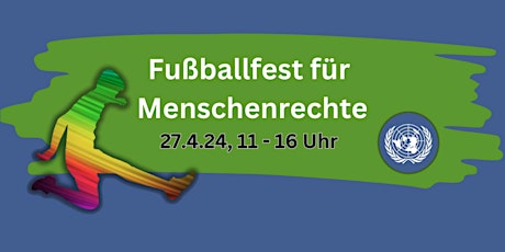 Fußballfest für Menschenrechte