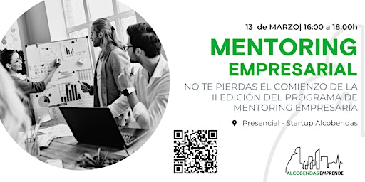 No te pierdas el Mentoring Empresarial de Alcobendas Emprende primary image