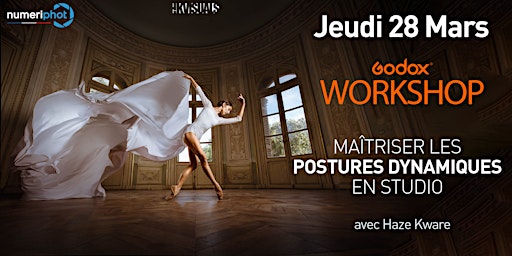 Workshop Godox : Maîtriser les postures dynamiques en studio #comingsoon primary image