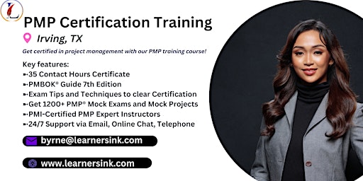 Hauptbild für PMP Classroom Training Course In Irving, TX