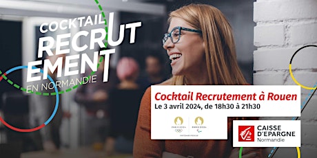 Image principale de Cocktail Recrutement à Rouen : décrochez un emploi !