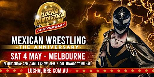 Immagine principale di Melbourne Lucha Fantastica Anniversary (Adult Show) 