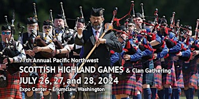 Image principale de 77th Pacific Northwest Scottish Highland Games & Clan Gathering