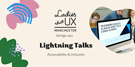Lightning Talks - Accessibility & Inclusion Special primary image