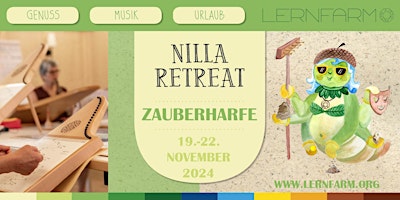 Musikalisches Retreat in der Uckermark mit der Zauberharfe primary image