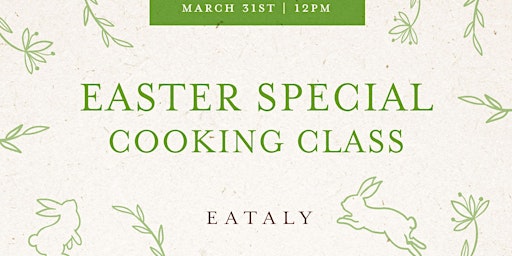 Imagen principal de Easter Cooking Class