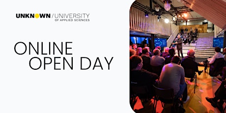 BSc Online Open Day, 16th of April - Unknown University of Applied Sciences