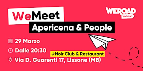 WeMeet | Apericena & Party Night