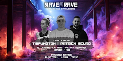 Primaire afbeelding van RAVE2RAVE w/ Tief & Ton _ Patrick Scuro in SRB