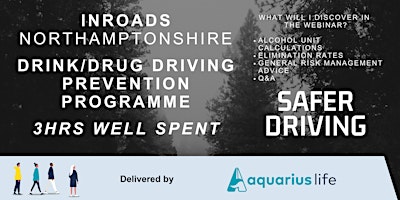 INROADS Drug and Drink Driving Prevention Training (Northamptonshire, UK) primary image