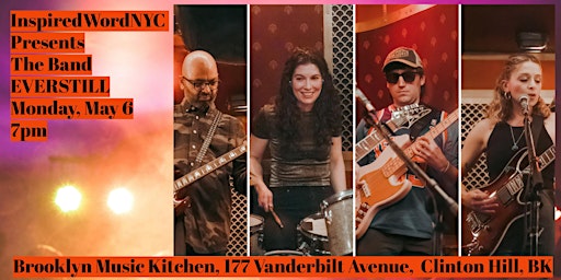 Imagem principal do evento InspiredWordNYC Presents the band EVERSTILL at Brooklyn Music Kitchen