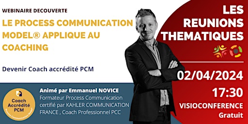 Imagem principal do evento Le Process Communication Model® appliqué au coaching