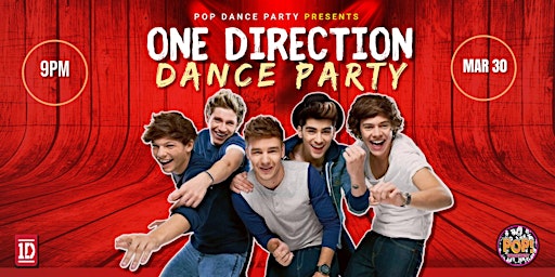 Imagem principal do evento One Direction Dance Party (March 30)