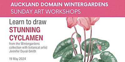 Hauptbild für Stunning cyclamen workshop - Wintergardens Sunday Art Sessions