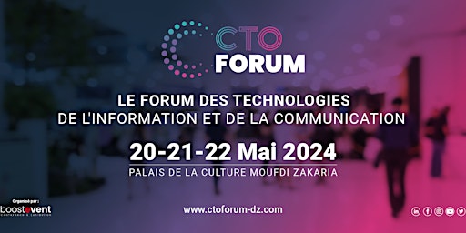 Imagem principal do evento CTO FORUM ALGERIA