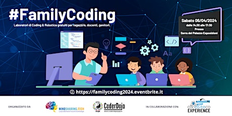 #FamilyCoding by @CoderDojo Roma SPQR primary image