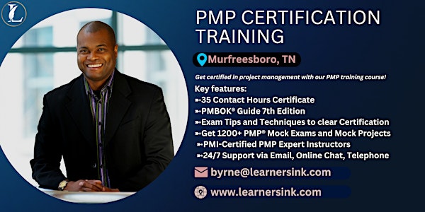 PMP Classroom Training Course In Murfreesboro, TN