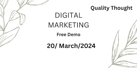 Digital Marketing With AI Free Demo primary image