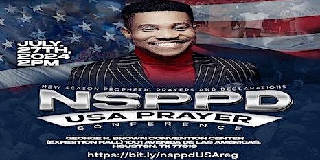 Primaire afbeelding van NSPPD AMERICA PRAYER CONFERENCE 2024