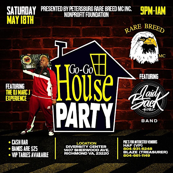 Petersburg Rare Breed MC Go-Go House Party