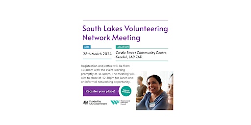 Imagen principal de South Lakes Volunteer Managers Network Meeting