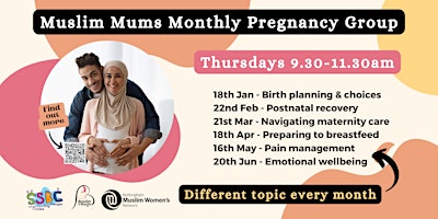 Imagem principal do evento Nottingham Muslim Pregnancy Group - Free Pregnancy Classes