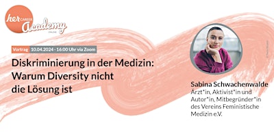 Hauptbild für Diskriminierung in der Medizin: Warum Diversity nicht die Lösung ist