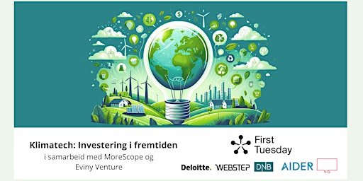 Imagem principal do evento Klimatech: Investering i fremtiden