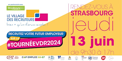 Le Village des Recruteurs de Strasbourg 2024  primärbild